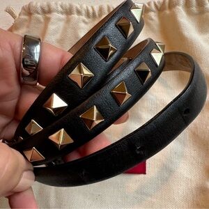 Valentino Rock Stud Belt 95cm
